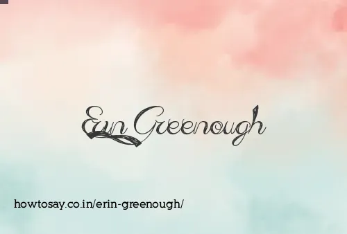 Erin Greenough