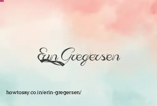 Erin Gregersen