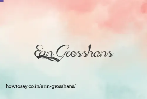 Erin Grosshans
