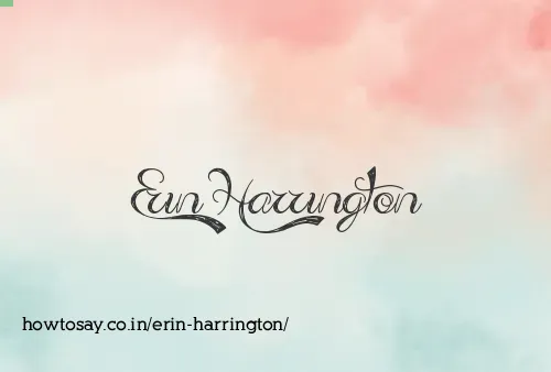 Erin Harrington