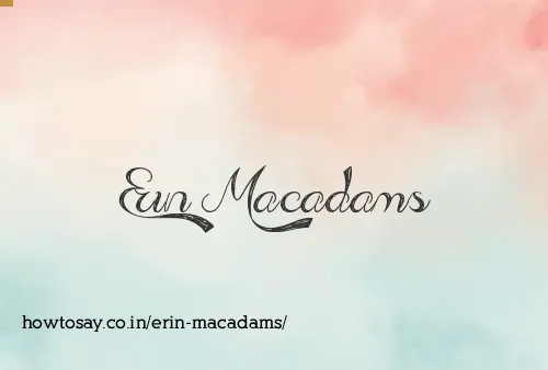 Erin Macadams