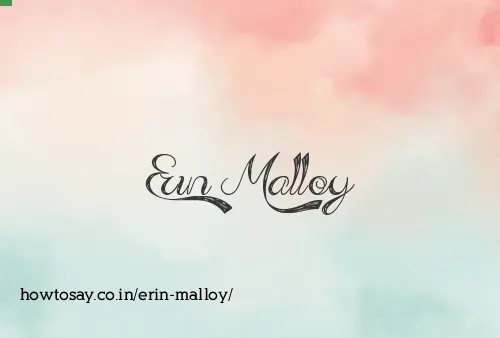 Erin Malloy