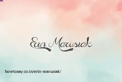 Erin Marusiak