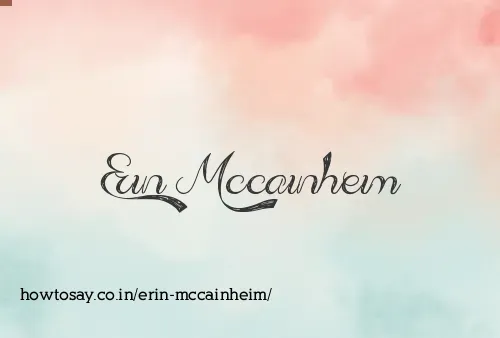 Erin Mccainheim