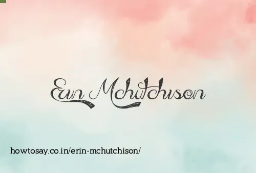 Erin Mchutchison