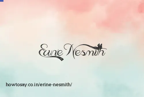 Erine Nesmith