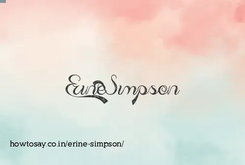 Erine Simpson