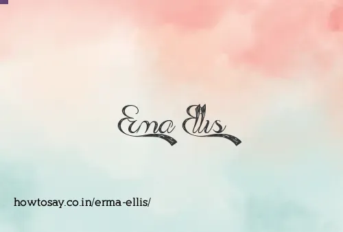Erma Ellis