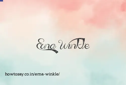 Erna Winkle