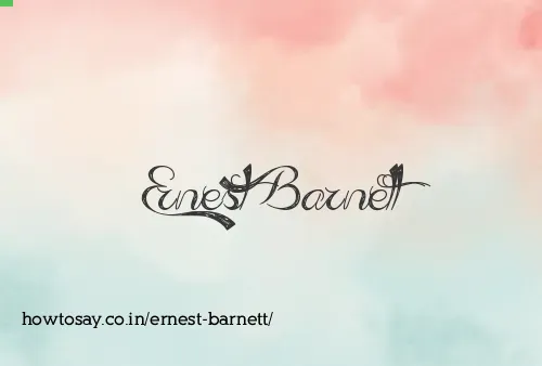 Ernest Barnett
