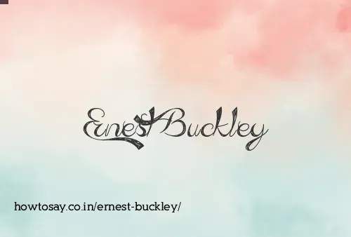 Ernest Buckley