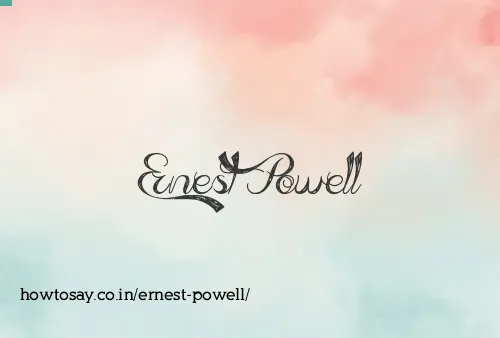 Ernest Powell