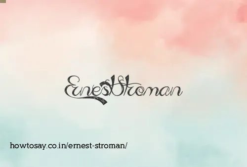 Ernest Stroman