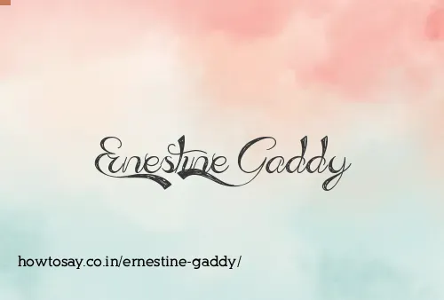 Ernestine Gaddy