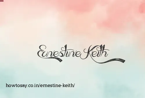 Ernestine Keith