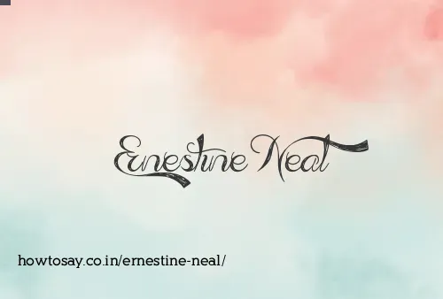 Ernestine Neal