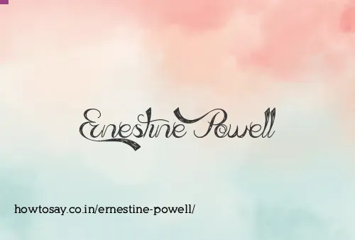 Ernestine Powell