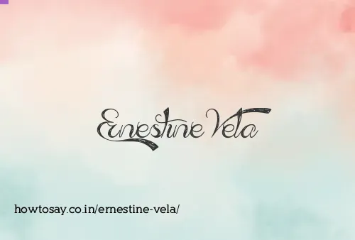 Ernestine Vela