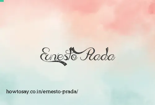 Ernesto Prada