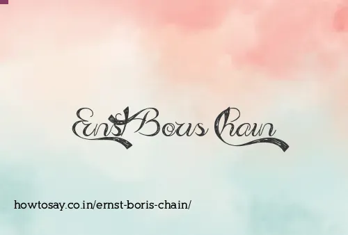 Ernst Boris Chain