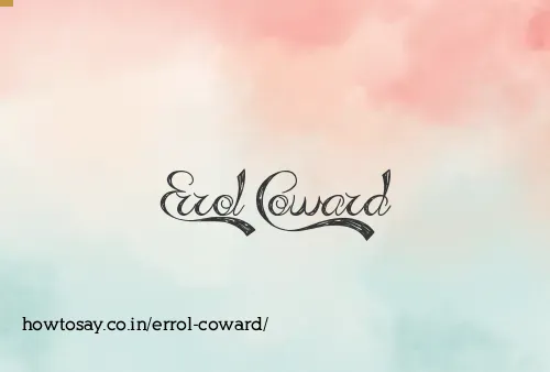 Errol Coward