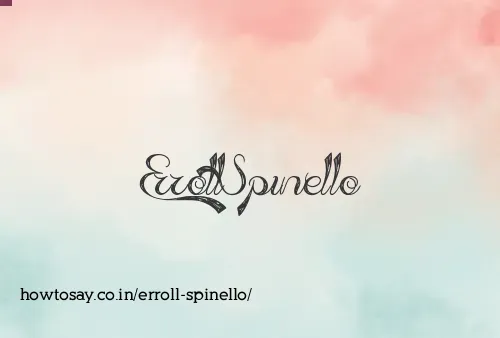 Erroll Spinello