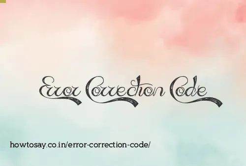 Error Correction Code