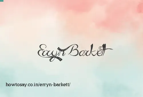 Erryn Barkett