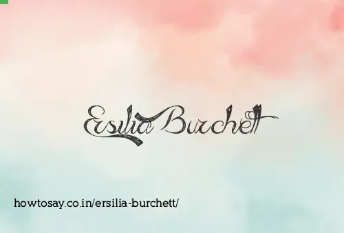 Ersilia Burchett
