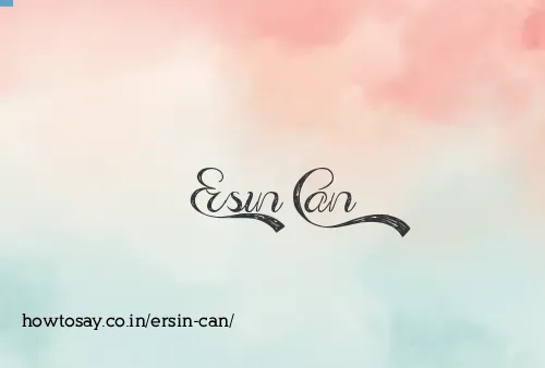 Ersin Can