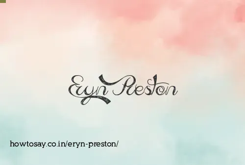 Eryn Preston