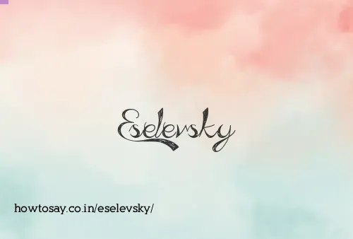 Eselevsky