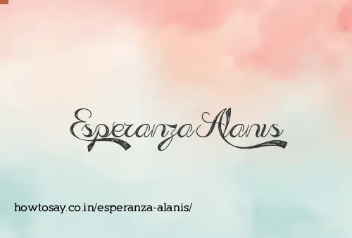 Esperanza Alanis