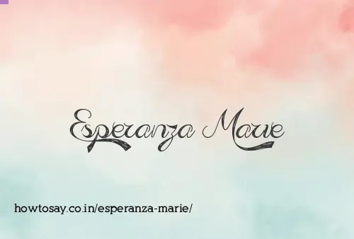 Esperanza Marie