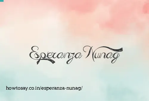 Esperanza Nunag
