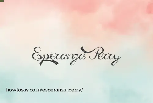 Esperanza Perry