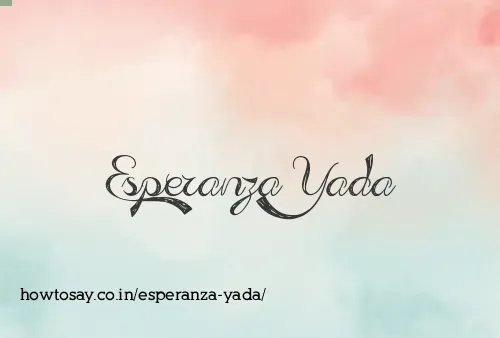 Esperanza Yada