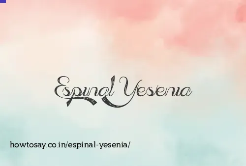 Espinal Yesenia
