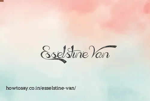 Esselstine Van