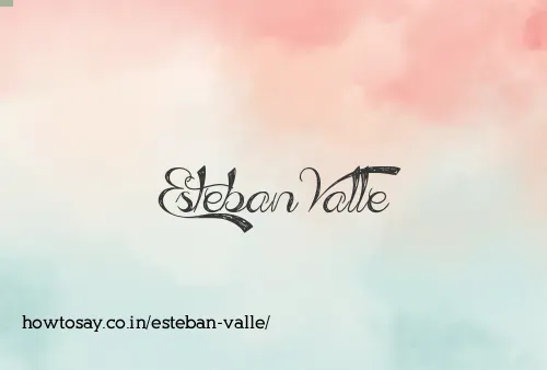 Esteban Valle