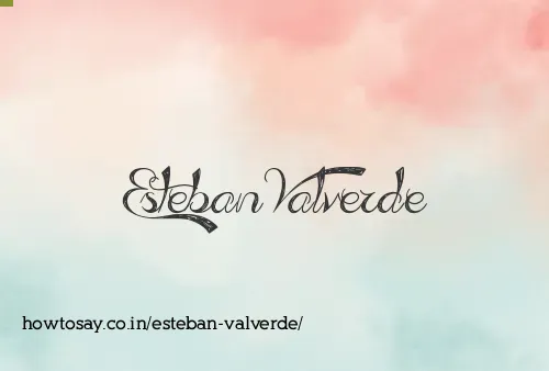Esteban Valverde