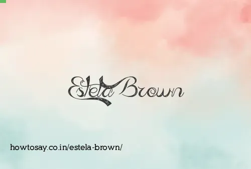 Estela Brown