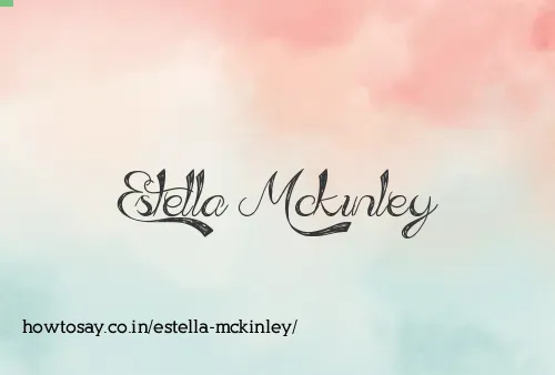 Estella Mckinley