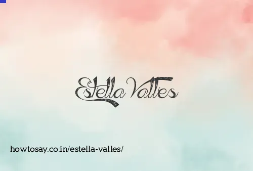 Estella Valles