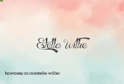 Estella Willie