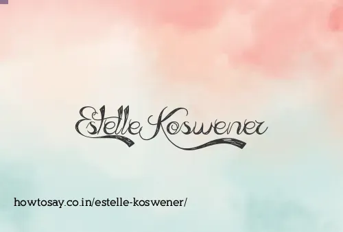 Estelle Koswener