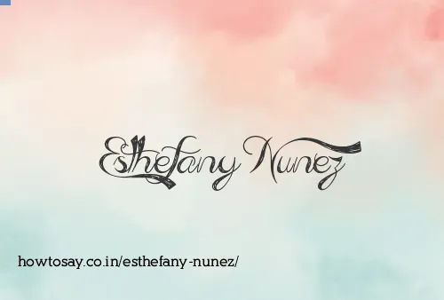 Esthefany Nunez