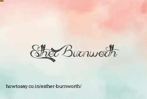 Esther Burnworth