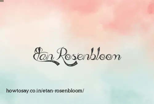 Etan Rosenbloom