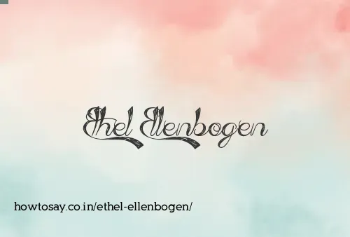 Ethel Ellenbogen